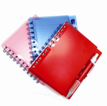 Colorful PVC Cover Spiral Notebook (K3-010)