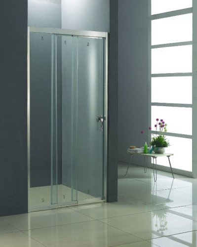 Aluminum Frame 3 Folding Tempered Glass Cheap Shower Enclosures(KD4101)