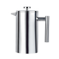 Edelstahl French Press Coffee Maker mit Filtern