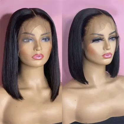 Professional Red Front Lace Bob Frontal Wig Cheap S With Lowest Price
