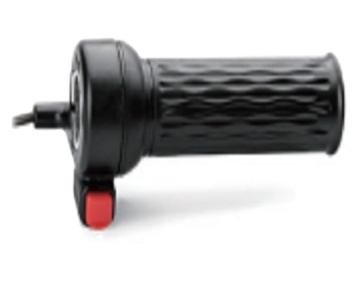 Hot Sale: RoHS Compliant 24V/36V/48V Wuxing Twisted Throttle with Switch for Electric Bikes