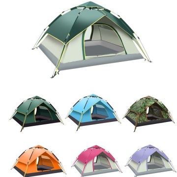 Portable Travel Camping Tent: Automatic Setup, Waterproof, and Suitable for 1-2 to 3-4 People