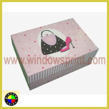 Customized baby shoe box