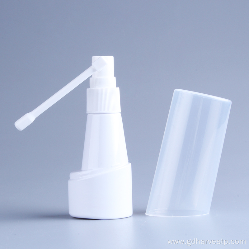 Professional Cosmetic Empty White Plastic PET Spray Bottles