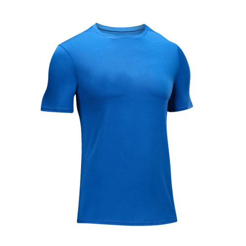 T-shirt mampatan gym spandex