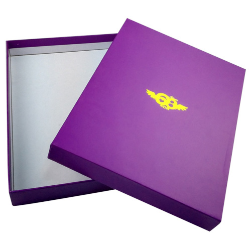 Gold Foil Custom T-shirt Clothing Packaging Box