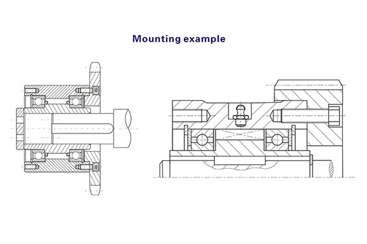 Low Moq Backstop Bánh xe một chiều Vòng ly đơn