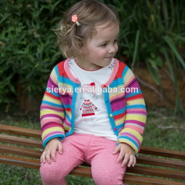 baby colorful cardigan sweater