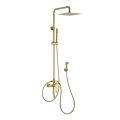 2021 4 function rainfall column brass faucet mixer shower set bathroom faucet