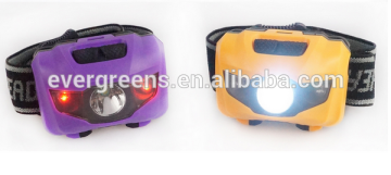 2016 new product 5W CR EE XPE led camping headlamp with white and red light