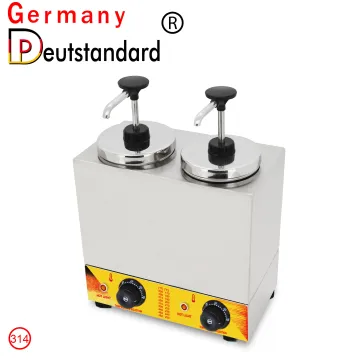 Double tank sauce warmer thermostat jam warmer