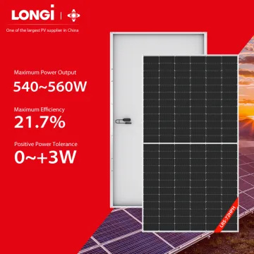 New Longi Solar Panels: 540W, 550W, and 560W Monocrystalline PV Cells with Half-Cut Technology