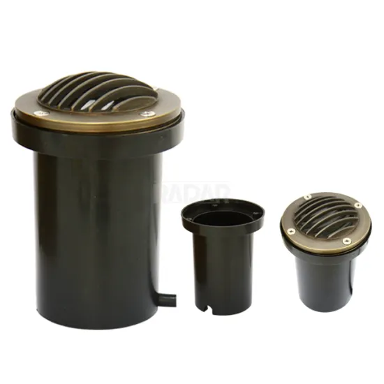 PVC Body Brass In-Ground Well Light for Outdoor Garden and Landscape