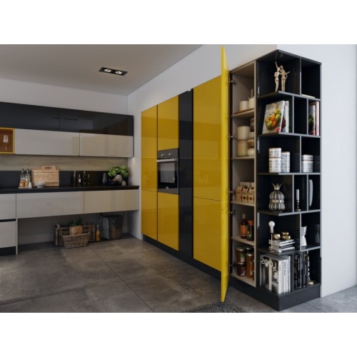 Armário de cozinha de estilo minimalista moderno