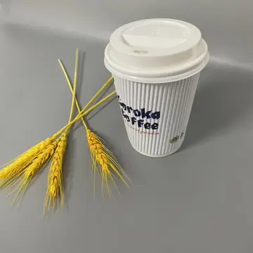 8oz Eco Friendly Ripple Coffee Paper Cup 12oz