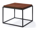 Moderne quadratische Holzplatte Lowheight Kaffee Tee Tische