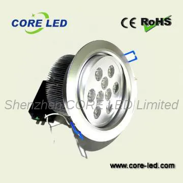 Cool white 6000K 12*1W LED ceiling light