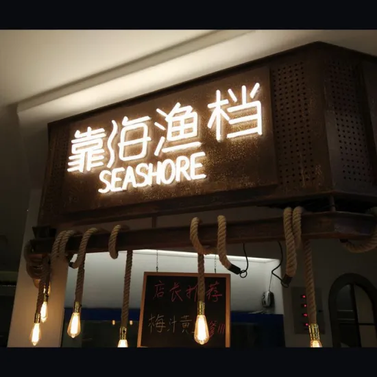 RESTAURANT NEON LIGHT SIGNBOARD