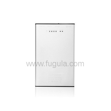4000mah solar charger with aluminum alloy