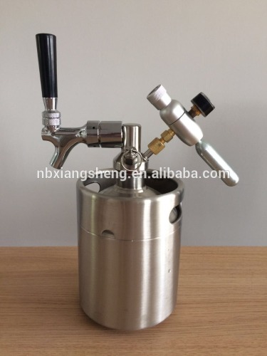 Home brewing beer tapping system