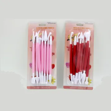 factory 8pcs carve pen fondant & cake decorating tools sets for baking