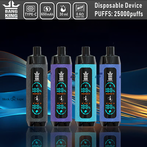 Bang King 25K E-SHISHA DTL Disposable Vape