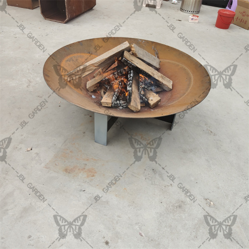 Antique Outdoor Metal Steel Bowl Fire Pit