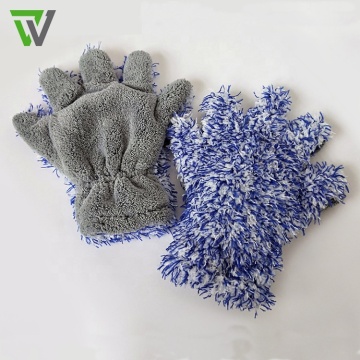 قفازات ميكروفيب ميكروفيب سميكة وقفازات تنظيف - 30*27.5 سم ، 7-10 يوم توصيل ، حزمة 3000pcs