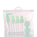 Navulbare 60 ml 50 ml 30 ml mini reisflessen set pack PVC -tas