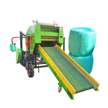 700mm Round Straw Bale Packer - Hay Baling and Wrapping Machine for Maize Silage Baler