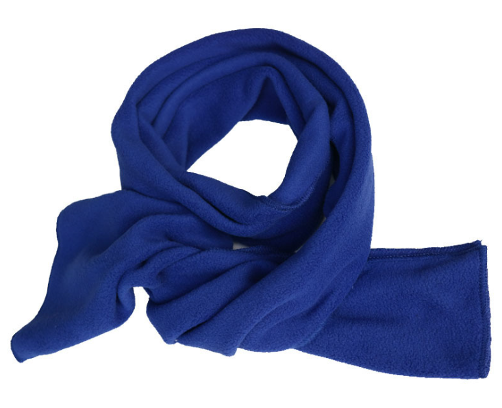 Adult Polar Fleece Scarf Royal blue