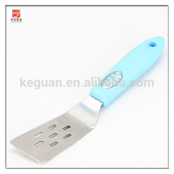 SK-189 wholesale PP handle stainless steel slotted pizza turner