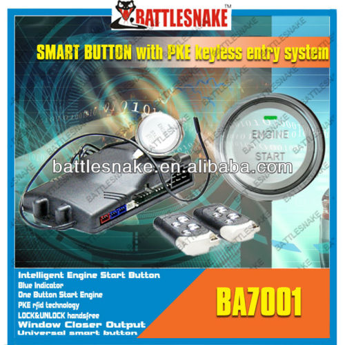 Pke Steel Mate Car Alarm System Cf7001one Way Security System With