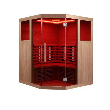 New Design Far Infrared Sauna Luxury Dry Sauna Factory Supplies Sauna Cabin