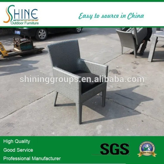 Outdoor Dining Armrest Chair With Cushion SOF8036