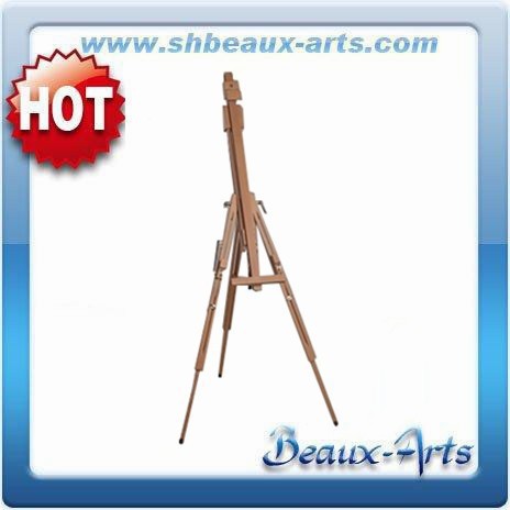 art folding professional tripod wooden portable easel for painting and drawing