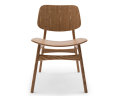 솔리드 우드 복제 Soborg chair for cafe shop