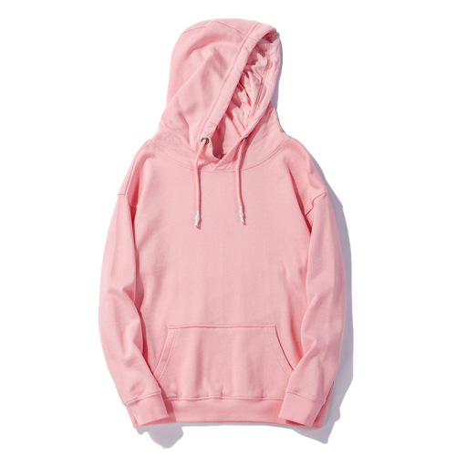 Sports Hoodie In Solid Color For Ladies