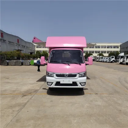 Fuel Powered Gourmet Burger Truck for Street Food