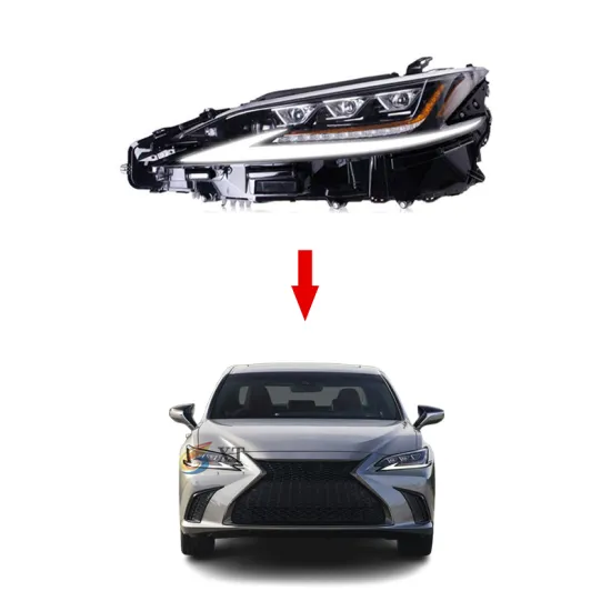 XT Upgrade LED Headlight Assembly for Lexus ES 2017-2021 ES200 ES250 ES300H ES350 with DRL and Dynamic Turn Signal