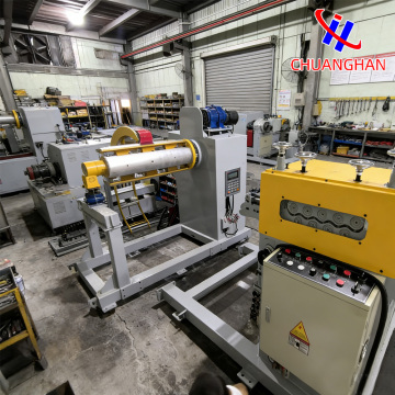 Prensa motorizada Automatización periférica Bobina Desenrolladora Nivelación