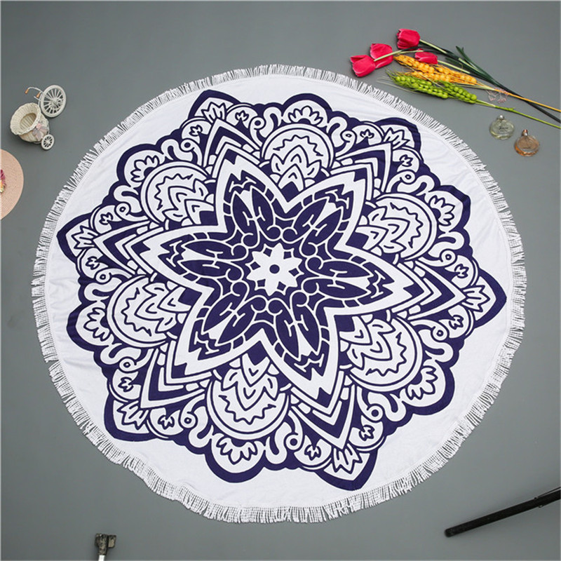 Luxury Round Beach Towel