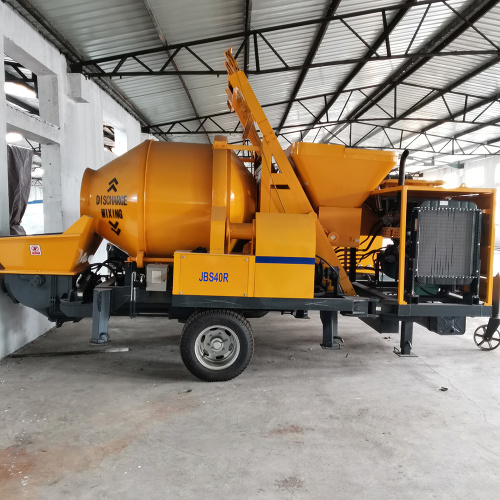 China Diesel Engine Concrete Mixing Pump Manufactory