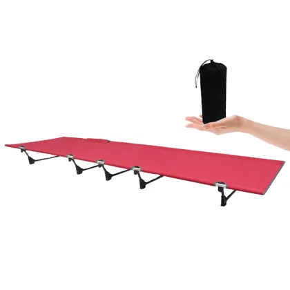 Adjustable Portable Folding Camp Cot for Adult Camping