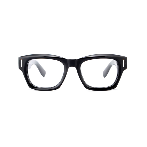 أحدث شعار مخصص للجنسين مخصصة الكاملة الأسيتات الأسيتات سميكة إطارات النظارات