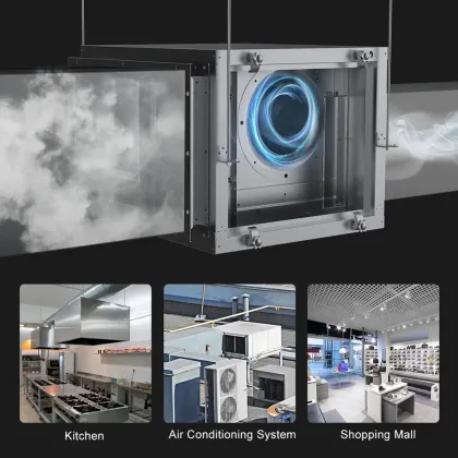 Miwind HVAC Supplier High Airflow Centrifugal Cabinet Exhaust Fan