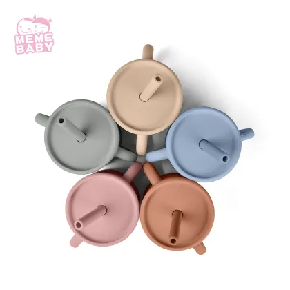 Dishwasher Safe Easy To Baby Silicone Straw Cup