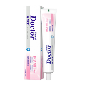 Élimination des taches du Dr Tooth et dentifrice de blanchiment