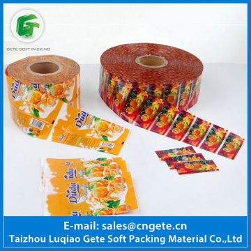 Custom Waterproof PVC Plastic Bottle Label Printing