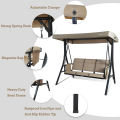 Metal Garden Swing Chair Outdoor Patio Hanging Furniture